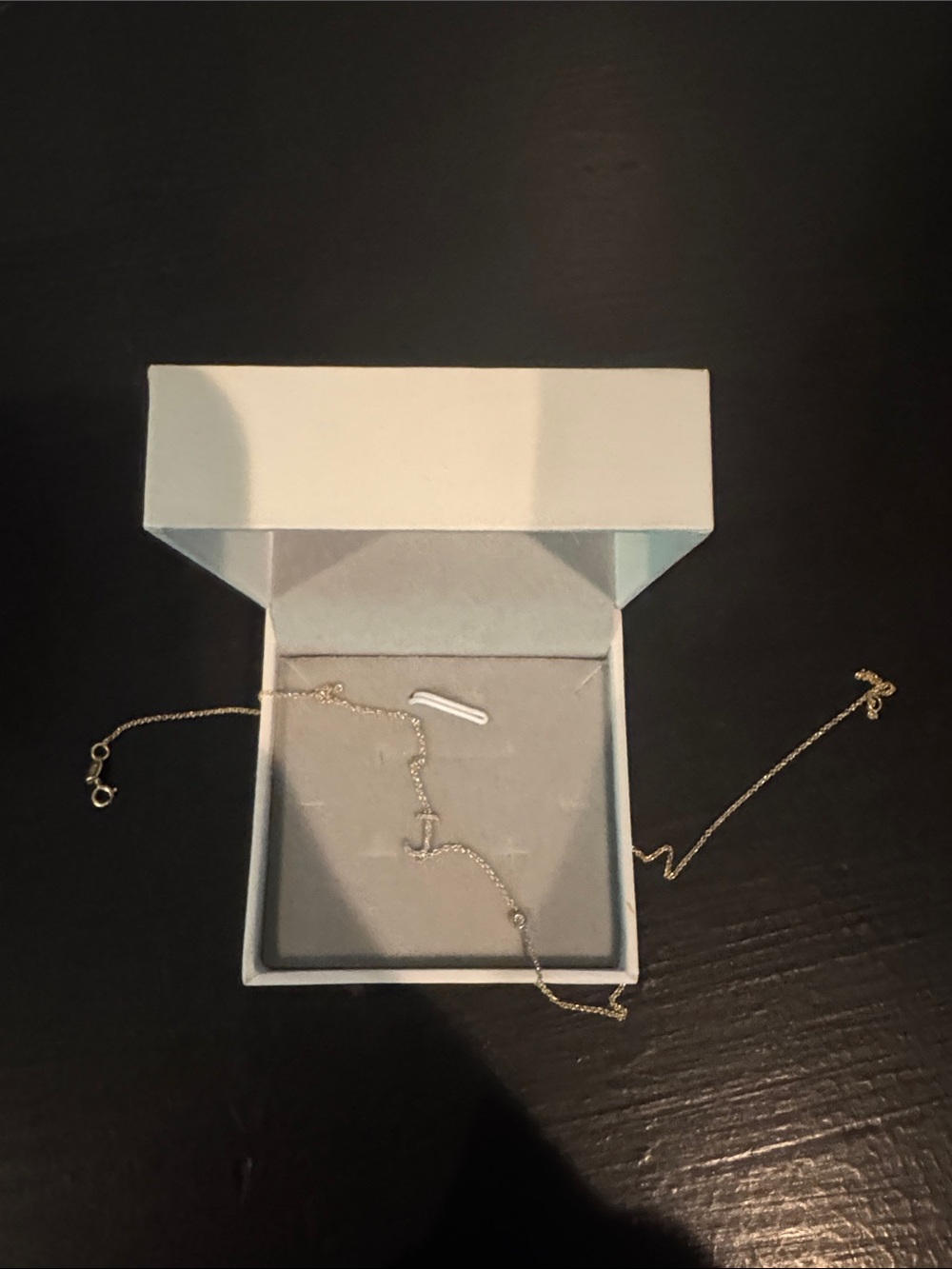 Zoe Lev Gold Chain Necklace With letter J